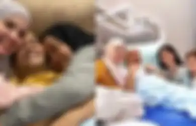 Baru Pulang dari Rumah Sakit Masih Bisa Ngelucu, Indra Bekti Pamer Senyum Sumringah Saat Dijenguk Deretan Artis Ini