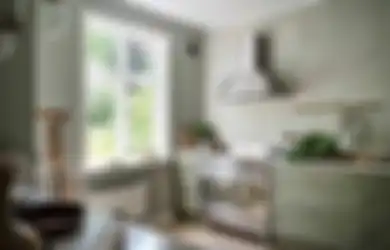 4 Potret Dapur Minimalis Warna Hijau Sage, Bak dari Pinterest