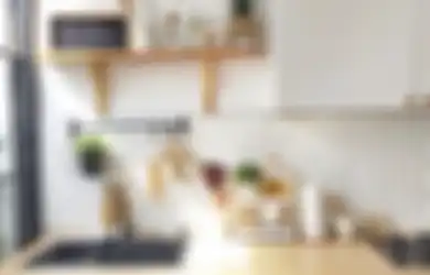 Tampil Cantik, Trik Menata Dapur Sempit Terbukti Ampuh, Fotonya Jadi Sorotan