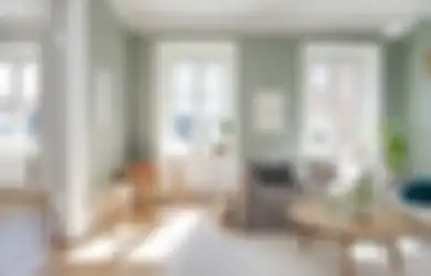 3 Cara Memanfaatkan Warna Hijau Sage di Rumah Bergaya Skandinavia