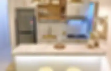 Gak Ganggu Belanja Ramadan, Meja Dapur Dipermak Pakai Model Gini, Fotonya Estetik