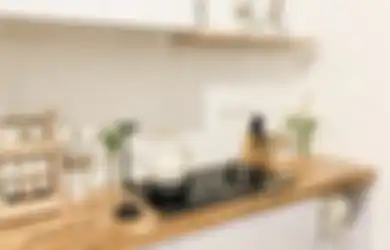 Bikin Desain Dapur Sederhana Tampak Nyaman, Rak Sepatu Bekas Batal Dibuang, Fotonya Kian Apik