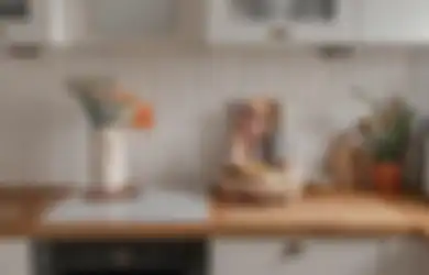 Dapur Sempit Terasa Pengap dan Terlalu Gelap, Cukup Ganti Warna Dekorasi, Potretnya Jadi Lebih Nyaman