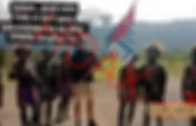 Hoaks Foto Bule Pegang Bendera Bintang Kejora Dinarasikan KKB Papua Pilot Susi Air yang Hilang, TNI: Itu Provokasi!