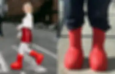 Fenomena Tren 'Sepatu Astro Boy' Big Red Boots MSCHF: Jelek apa Keren?