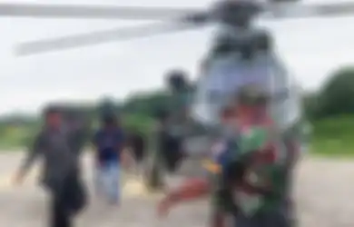 Dramatis! Ini Video TNI-Polri Evakuasi 25 Warga Paro ke Kenyam dengan Helikopter, Pasukan Kini Buru KKB Papua Pembakar Susi Air