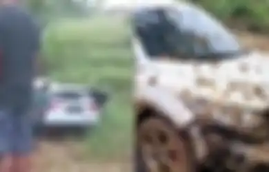 Honda HRV Tersesat Masuk Jalur 'Goib' Gara-gara Ikut Google Maps, Heboh Penampakannya Sebelum Dievakuasi: Kok Bersih Ya?