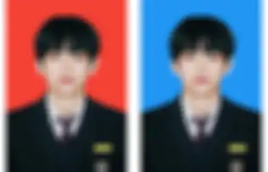 Cara Edit Foto Background Merah dan Biru Untuk KTP, Gak Perlu Kain Loh