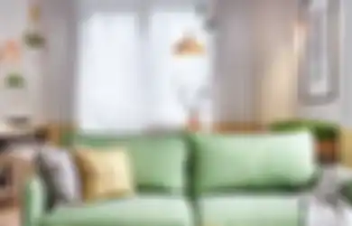 Tertarik untuk Memasukkan Aksen Hijau ke Ruang Tamu? Gunakan Sofa Berwarna Hijau!