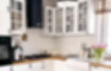 Gak Usah Ganti Baru, Kabinet Dapur Dicat Pakai 5 Warna Cantik, Potretnya Lebih Segar Saat Ramadan