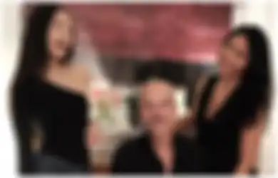 Sekeluarga Kompak Pakai Outfit Hitam, Intip Penampilan Kirana, Anak Anggun C Sasmi!