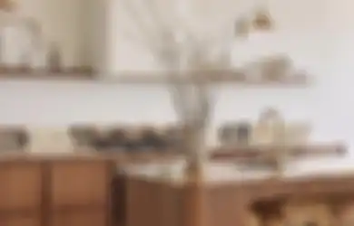 Interior Dapur Kecil Dipoles, Perabot Simpel Bikin Aktivitas Ramadan Lebih Mudah, Potretnya Banjir Like