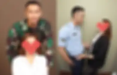 Terkuak Identitas TNI Gadungan yang Foto Studio Bareng Pacar, Mesra Gendong-gendongan Kini Diburu Aparat, Kadispenau: Domisili Bandung