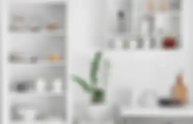 Tak Perlu Dirombak, Begini Cara Simpel Dekorasi Rak Dapur Minimalis, Fotonya Auto Banjir Like