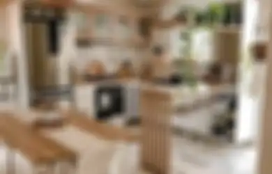 Nyesel Bayar Biaya Desain Dapur Mungil Menyatu Ruang Keluarga Mahal, Kalau Tau Trik Ini Sama Cantiknya