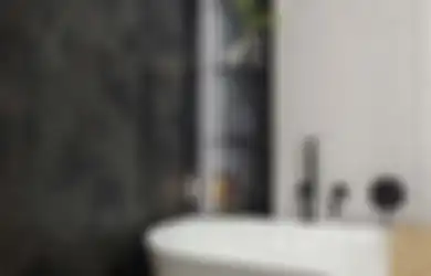 Cobalah Kamar Mandi Hitam Putih untuk Nuansa Modern yang Bergaya!