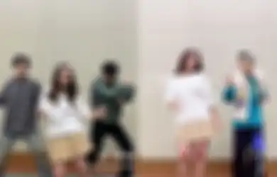 Seru, Ini Momen Ayu Ting Ting Challenge TikTok Bareng Member TREASURE!