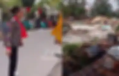 'Padahal Barang Belum Dipacking' Mahasiswa Ini Syok Pulang Kuliah Mau Istirahat Tapi Kosnya Justru Rata Tanah, Ini Kronologinya