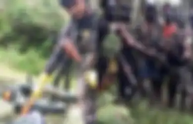 KKB Papua yang Rampas Nyawa Tukang Ojek di Ilaga Kena Getahnya, 3 Anggota OPM Disebut Tewas Kena Timah Panas TNI Polri