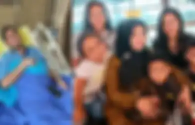 Nassar Masuk Rumah Sakit, Muzdalifah Jenguk Bawa Putra Bungsunya Bertemu Mantan Suami: Seneng Lihat Anaknya