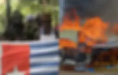Panglima KKB Papua Jonatan M Pigai Jadi Dalangnya, Kantor Bupati Dogiyai Ludes Terbakar, OPM: Kami Tak Butuh Fasilitas Ini