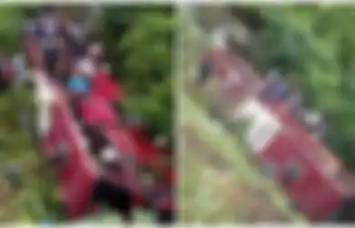 Sopir Bus Sedang Ngobrol dengan Panitia Saat Bisnya Terjun Bebas ke Jurang di Guci Tegal: Habis Mandi, Saya Kaget, Saya Bengong