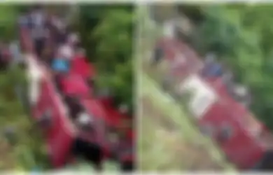 Bus Peziarah Masuk Jurang di Guci Tegal Masih Didalami Polisi, Sang Sopir Beri Kesaksian Begini: Saya di Belakangan Mobil