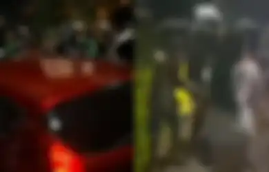 Viral Suami Jadi Bulan-bulanan Warga Usai Nekat Tabrak Istri Sah hingga Jatuh Saat Kegep Bawa Pelakor di Mobil, Netizen: Astaghfirullah