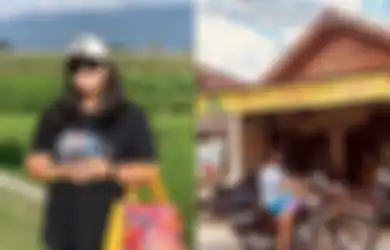 Diboyong Suami Melipir dari Ibukota, Istri Pelawak Ini Kini Pilih Jualan Nasi Tempong dengan Harga Murah Meriah