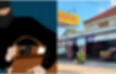 Aksinya Terekam Kamera CCTV, Komplotan Maling Kegirangan Berhasil Bobol Toserba di Klaten, Terungkap Segini Kerugian Pemilik Toko