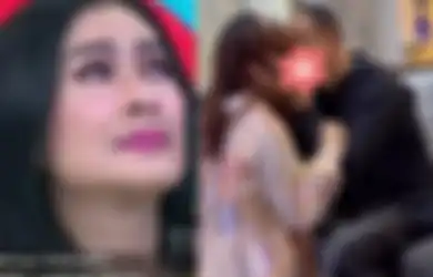 Iis Dahlia Sakit Hati Difitnah, Tangisnya Pecah Lantaran Momen Suami Cium Bibir Anak Sambung Dihujat: Orang Cuma Mikir Ngeres