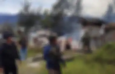 KKB Papua Kembali Lancarkan Teror, Kini Klaim Bakar Dua Rumah Warga di Distrik Ilaga Kabupaten Puncak, Jubir OPM Beri Keterangan Begini
