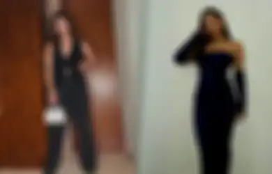 5 Outfit Seksi Serba Hitam Shafa Harris yang Bikin Percaya Diri