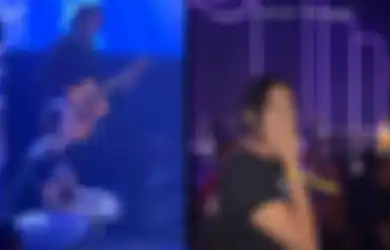 Ariel NOAH Bikin Salting, Anya Geraldine Grogi Diajak Nyanyi Bareng di Panggung hingga Cuma Jongkok di Pinggir Stage: Ada Gila-gilanya Emang