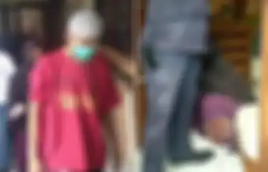 Ibu Eksekutor Pembacokan Arya Saputra Berlutut Pegang Kaki Ayah Korban, Nangis-nangis Bongkar Alasannya Tak Pernah Minta Maaf: Nyesel Punya Anak Kaya Gini