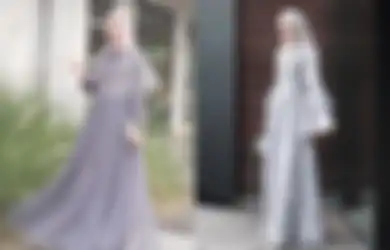 4 Outfit Hijab Kondangan Warna Abu-abu yang Anggun dan Mewah