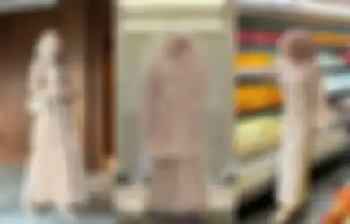 Inpirasi 5 Outfit Dress Nude Hijab yang Anggun dan Modis, Yuk Ikuti