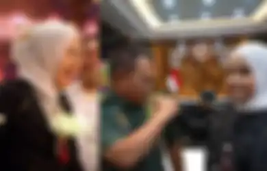 Putri Ariani Injakkan Kaki di Mabes TNI AD, Tak Segan Tanyakan Hal Ini Langsung ke Jenderal Dudung Abdurachman