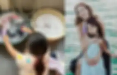 Foto Gempi Mencuci Baju 2 Baskon Pakai Tangan Mendadak Viral, Gisel Langsung Buka Suara: Gak Cuma Minta Tolong Doang