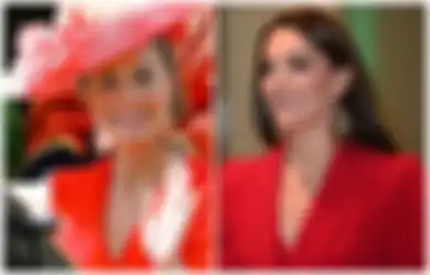 Kompilasi Fashion Serba Merah Kate Middleton. Menawan dan Bold!