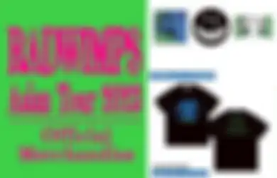 Kaos sampai Sticker, Intip Merchandise RADWIMPS Asian Tour 2023 di Jakarta!