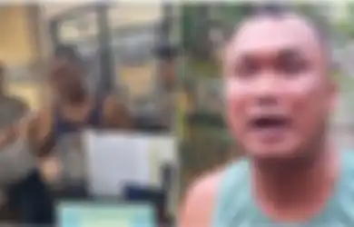 Pria Kekar Nangis di Kantor Polisi Ternyata Cuma Konten, Terungkap Fakta Adi Sudirja, Ogah Lepas Ayamnya Meski Ditawar Rp 50 Juta