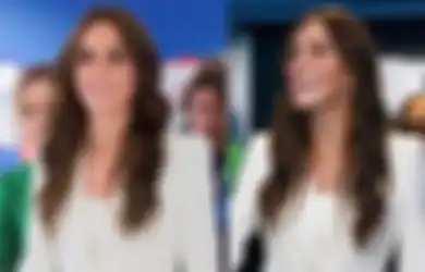 Fashion Serba Putih Kate Middleton Jadi Inspirasi Tampil Formal Rapi