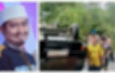 Innalillahi, Begini Detik-detik Mobil Pembawa Logistik Rombongan Ustaz Solmed Terbalik, Kondisi Sopir Jadi Sorotan
