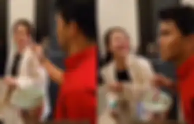 Malu-malu Disuapi Ice Cream Thariq Halilintar, Kedekatan Aaliyah Massaid dan Adik Atta Halilintar Bikin Baper, Netizen: Adem Bawaannya