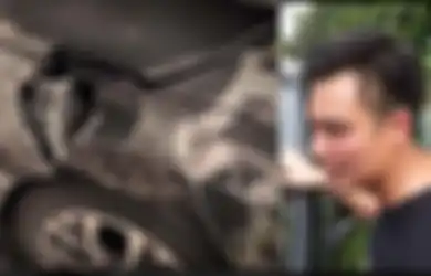 Baim Wong Kecelakaan, Mobil yang Dikendarai Bareng Paula Verhoeven dan Anaknya Tabrak Pembatas Jalan