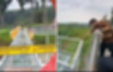 Viral Kisah Pilu di Balik Jembatan Kaca Pecah yang Tewaskan 1 Wisatawan, Anak Korban Ternyata Sempat Menyusul, Berniat Beri Kejutan