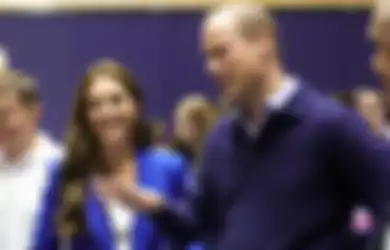 Kompaknya Pangeran William dan Kate Middleton Tampil Kasual Chic