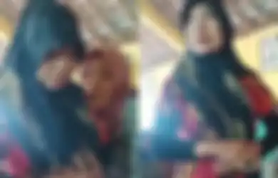 Senyum Santai Copoti Perhiasan Meski Disoraki Warga, Viral Emak-emak Pakai Emas Serenteng Ikut Antre Bansos, Ternyata Ini Sosoknya