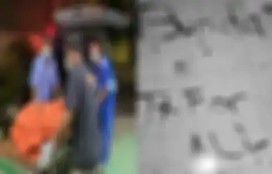 Diduga Ditulis Pakai Darah, Pesan Janggal di Lantai Rumah 4 Bocah Tewas di Jagakarsa Disorot: Puas Bunda Tx For All